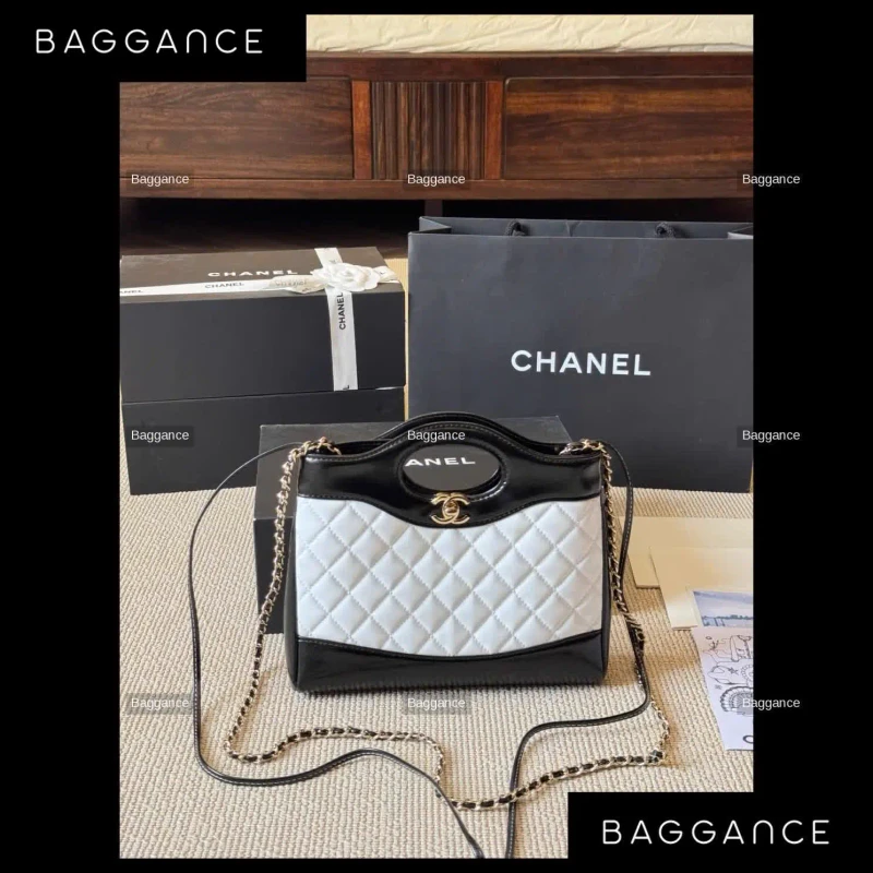 Chanel 23A Large 31 Bag Crumpled Calfskin 35cm Full Box - EVCHFW-035