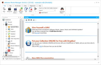 Extreme Movie Manager 10.0.0.1 Multilingual Portable