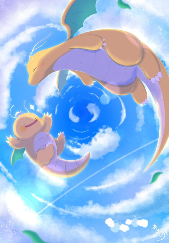 dragonite-ditto-and-transformed-ditto-po