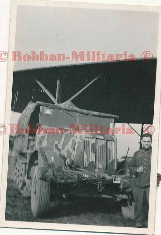 Belgien Bastogne 1944 schw.Halbkette SdKfz super camo für Ardennenoffensive2