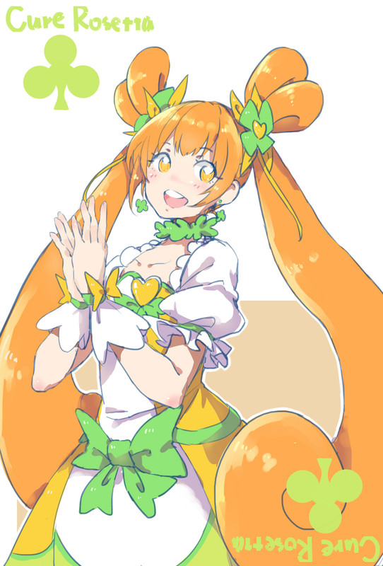 yotsuba-alice-and-cure-rosetta-precure-and-1-more-drawn-by-aku-baka-demon-c9f7859a9142d4f85c87987