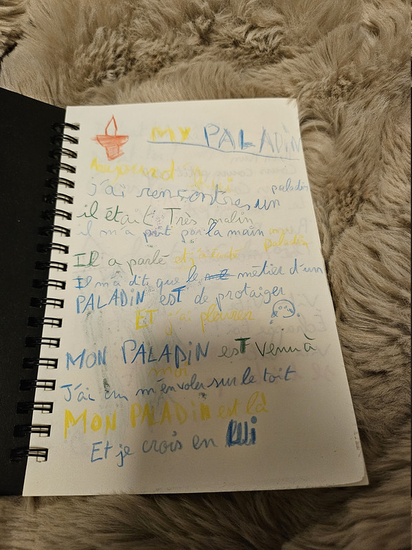 Chanson : My Paladin