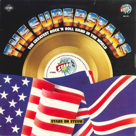 4172641a c837 4d4c 932c b9b6cdd97db3 - Stars On 45 ‎- The Superstars (The Greatest Rock 'N Roll Band In The World) (1982)