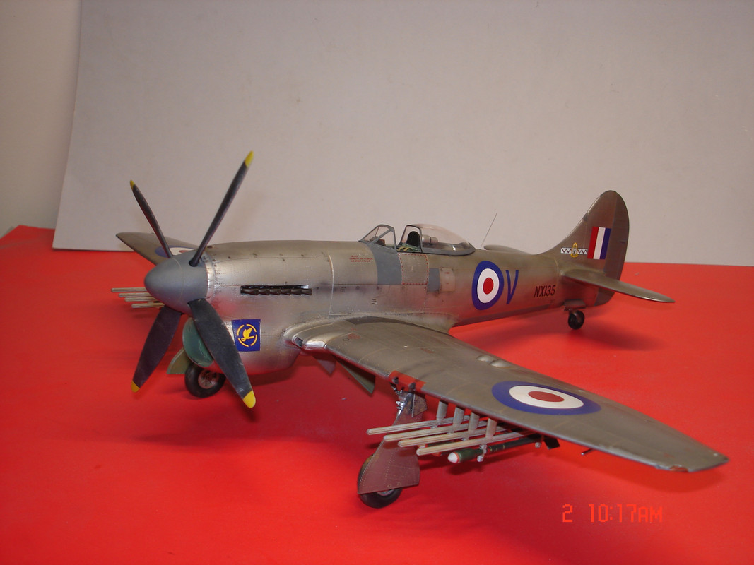 Special Hobby 1/32 -Tempest Mk.VI -Egypt 1949 - Ready for