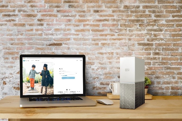 WD My Cloud Home 可直接與家中 Wi-Fi 連接，不被檔案大小限制，從任何位置進行無線存取