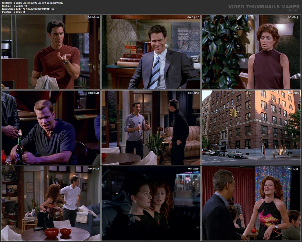 Will & Grace S03E05 Grace 0, Jack 2000.mkv