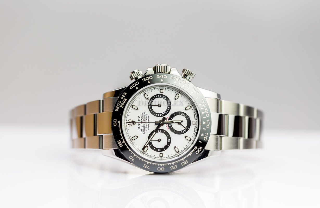 Excellent Rolex 116500LN Daytona White Dial PANDA Dec 2016 FULL SET Open Card