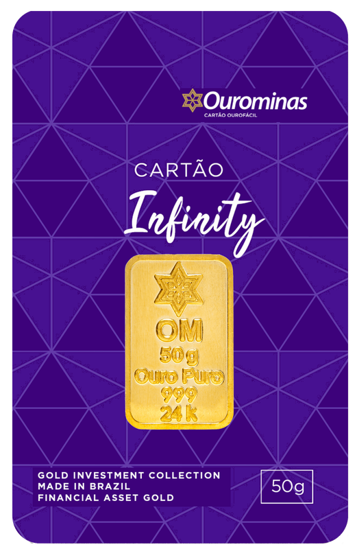 50g Barra de Ouro