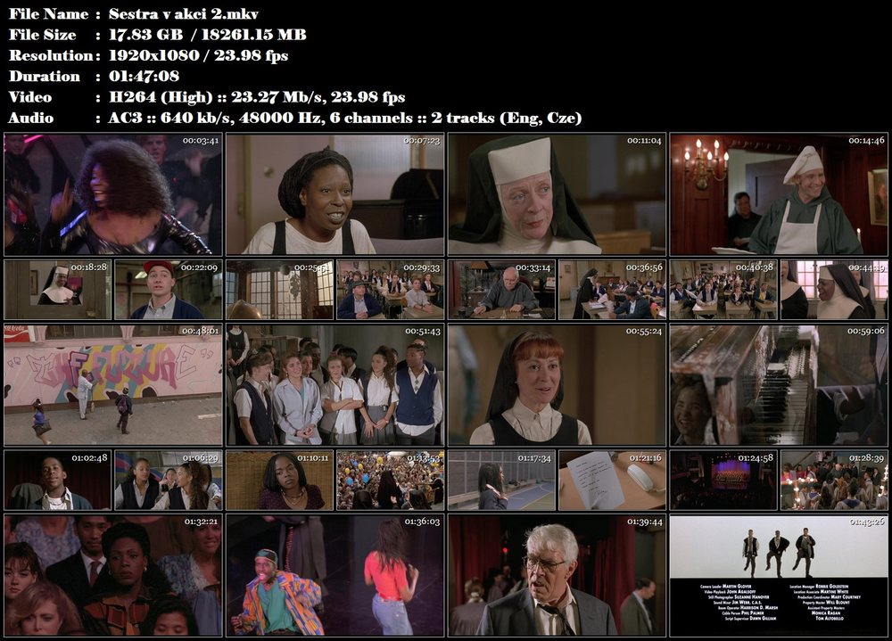 Re: Sestra v akci 2 / Sister Act 2 (1993)