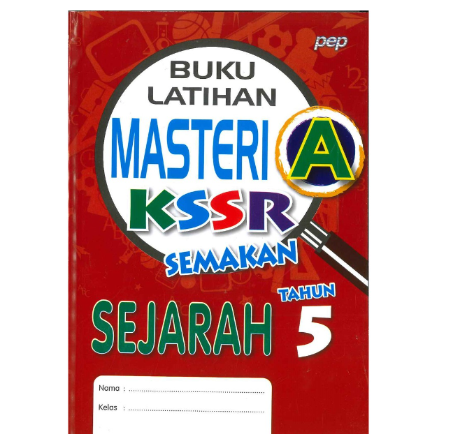 Buddybookstore Buku Latihan Buku Latihan Masteri A Kssr Tahun 5 2021 Sejarah Lazada