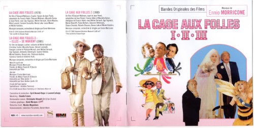 Ennio Morricone - Il Vizietto (Trilogia) - La Cage aux Folles (2CD, 2018) FLAC LossLess