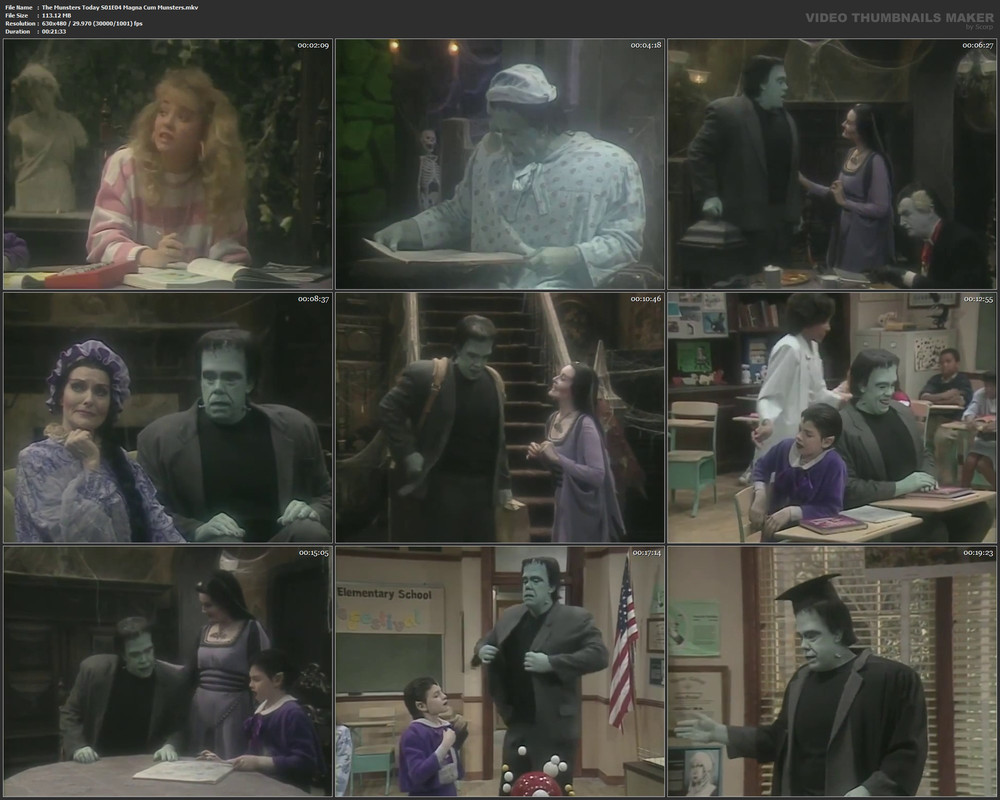 The Munsters Today S01E04 Magna Cum Munsters.mkv