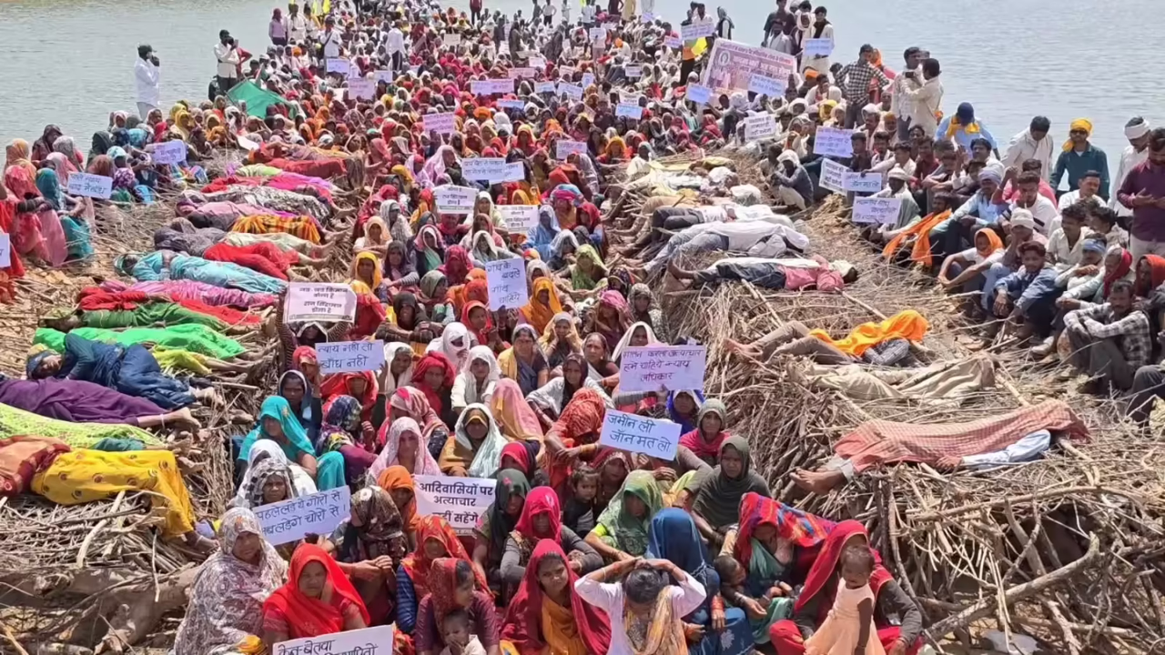 Chita Andolan" (Funeral Pyre Movement) — Ken-Betwa Link Project