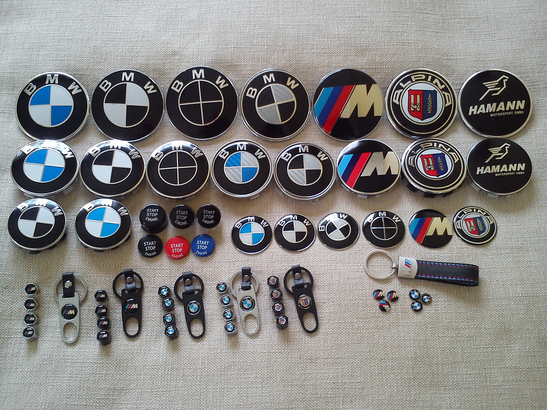 BMW veljekapslid ja märgid