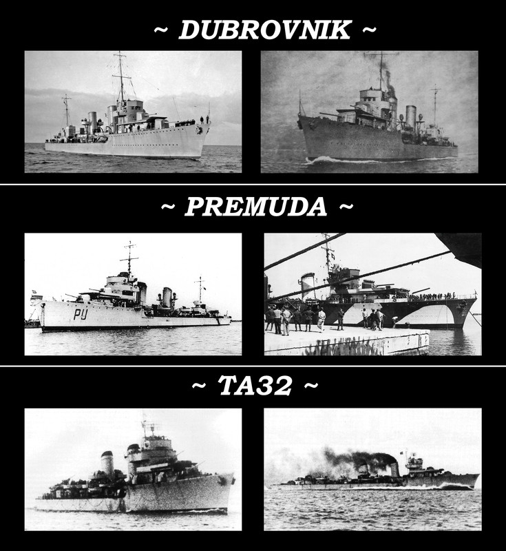Разарач Дубровник - Премуда - ТА32
