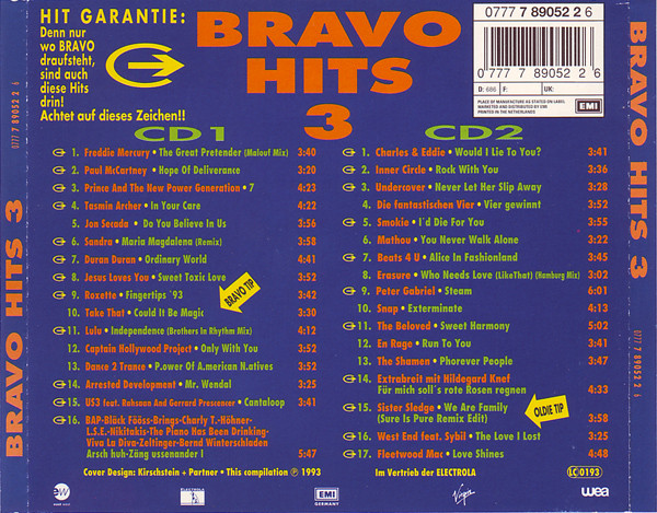 26/01/2023 - VA - Bravo Hits, Vol. 003 [2CD] (1993) R-1789447-1254078272