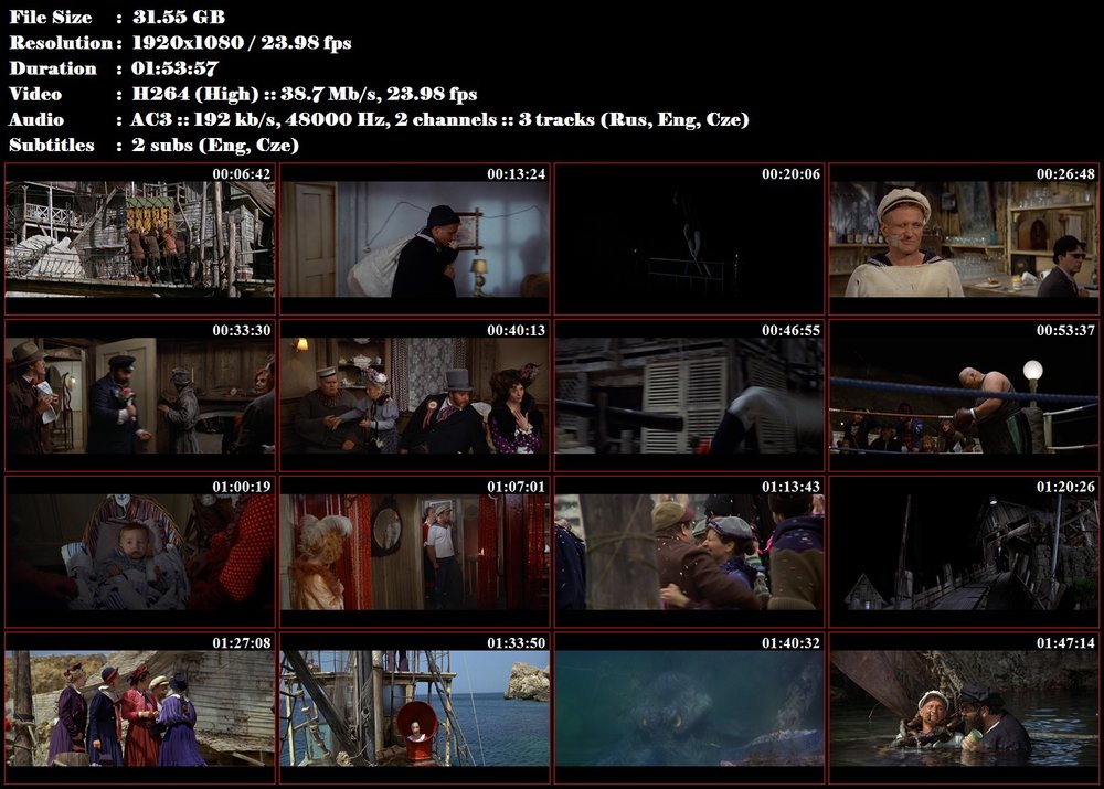 Pepek námořník / Popeye (1980)