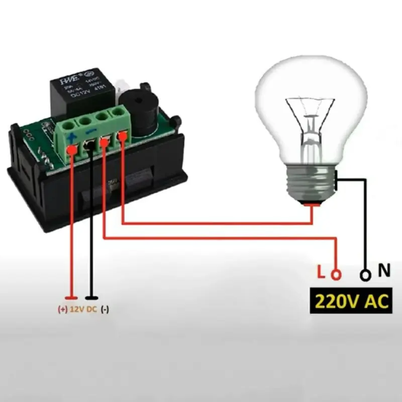 TERMOSTAT electronic DIGITAL CONTROLER temperatura CU SONDA releu 12V  incubator oua puisor clocitoare – zella.ro