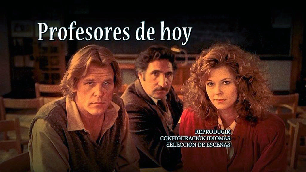 TEACHERS MENU - Profesores de hoy (Teachers) [1984] [Comedia, drama] [DVD9] [PAL] [Leng. ESP/ENG] [Subt. Español]