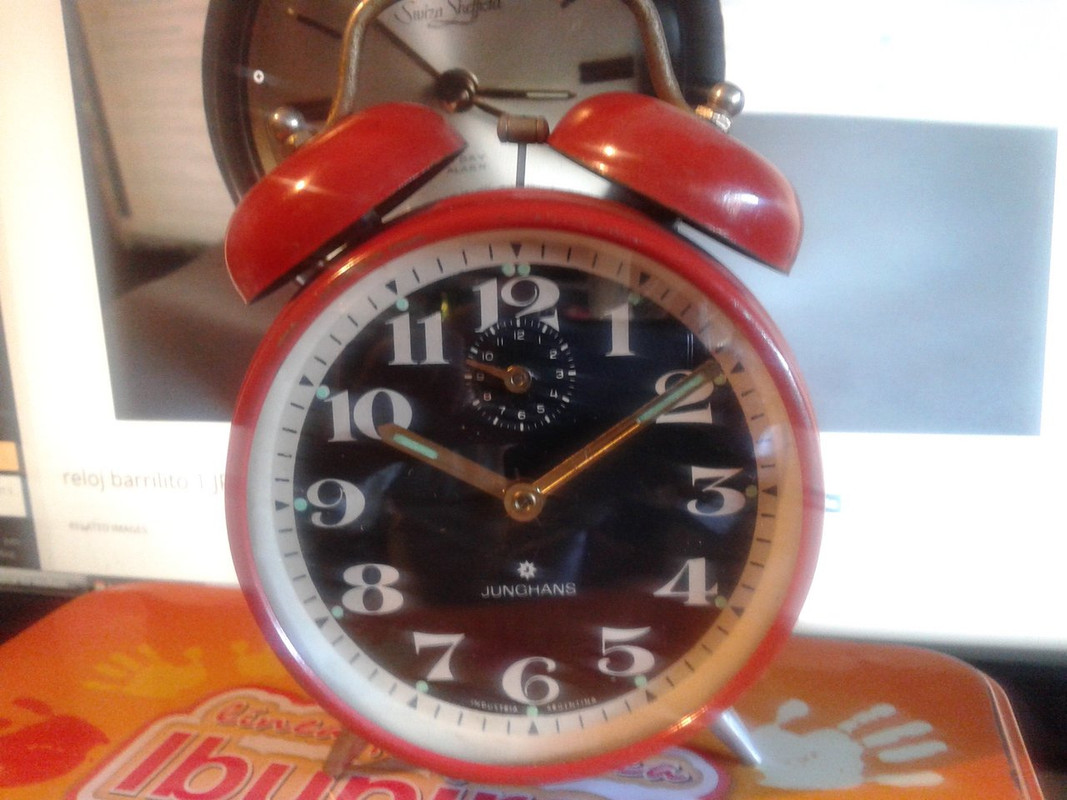 Despertador Junghans con campanitas
