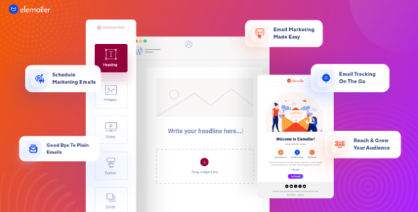 Elemailer – Elementor Email Template Builder WordPress