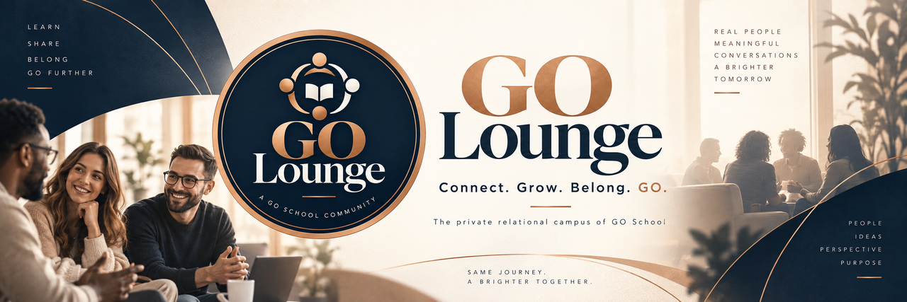 GO Lounge — Connect. Grow. Belong. GO.