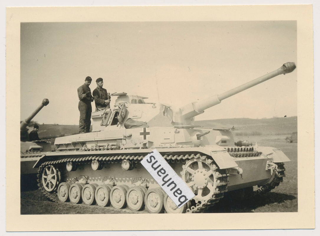 Foto Panzer-Tank Panzerkampfwagen IV Wehrmacht (4841a)