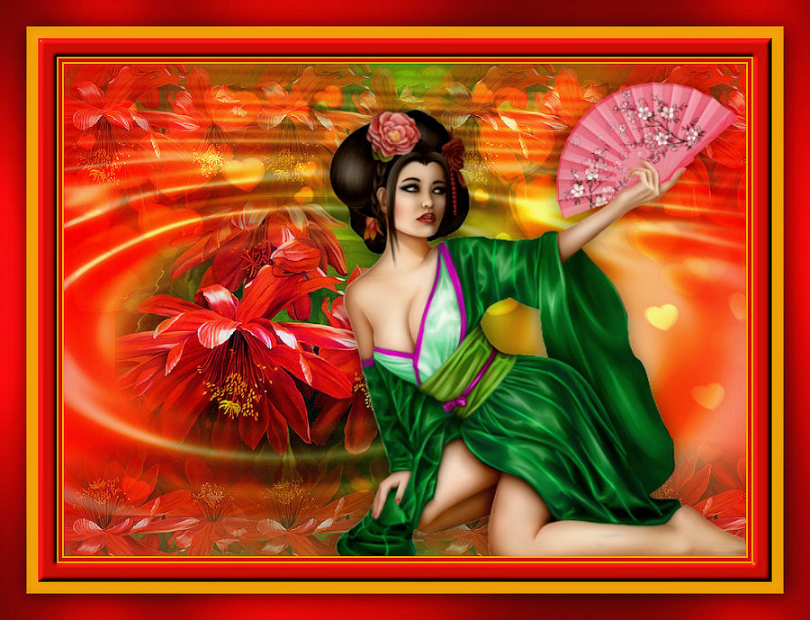 В цветах 11 март