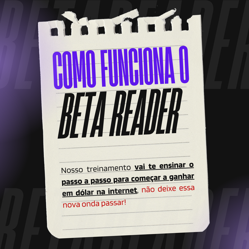 Interface do Fiverr mostrando perfil de beta reader