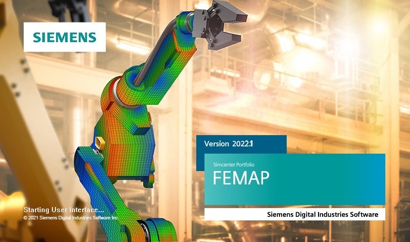 Siemens Simcenter FEMAP 2022.1.2 (x64) with NX Nastran Update Only