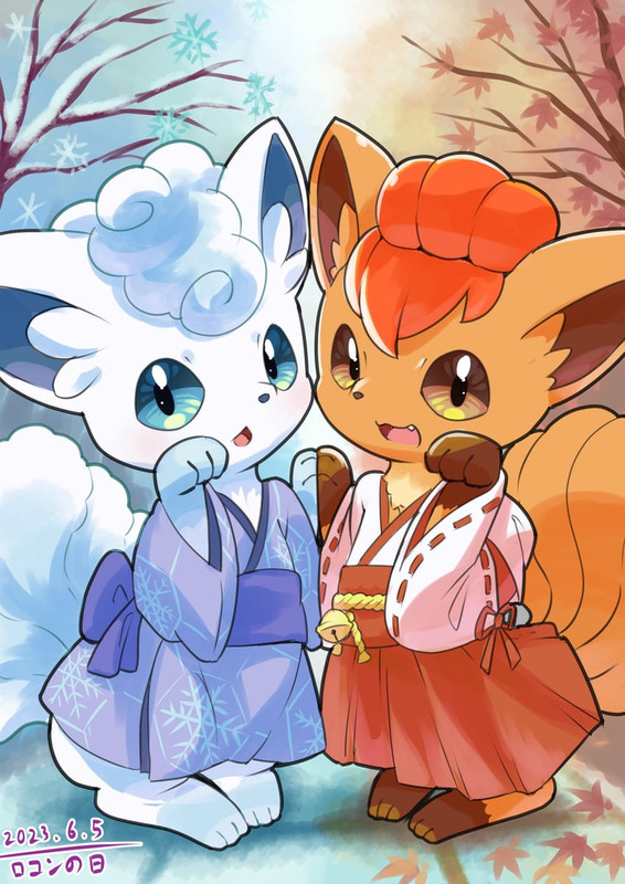 alolan-vulpix-and-vulpix-pokemon-drawn-b