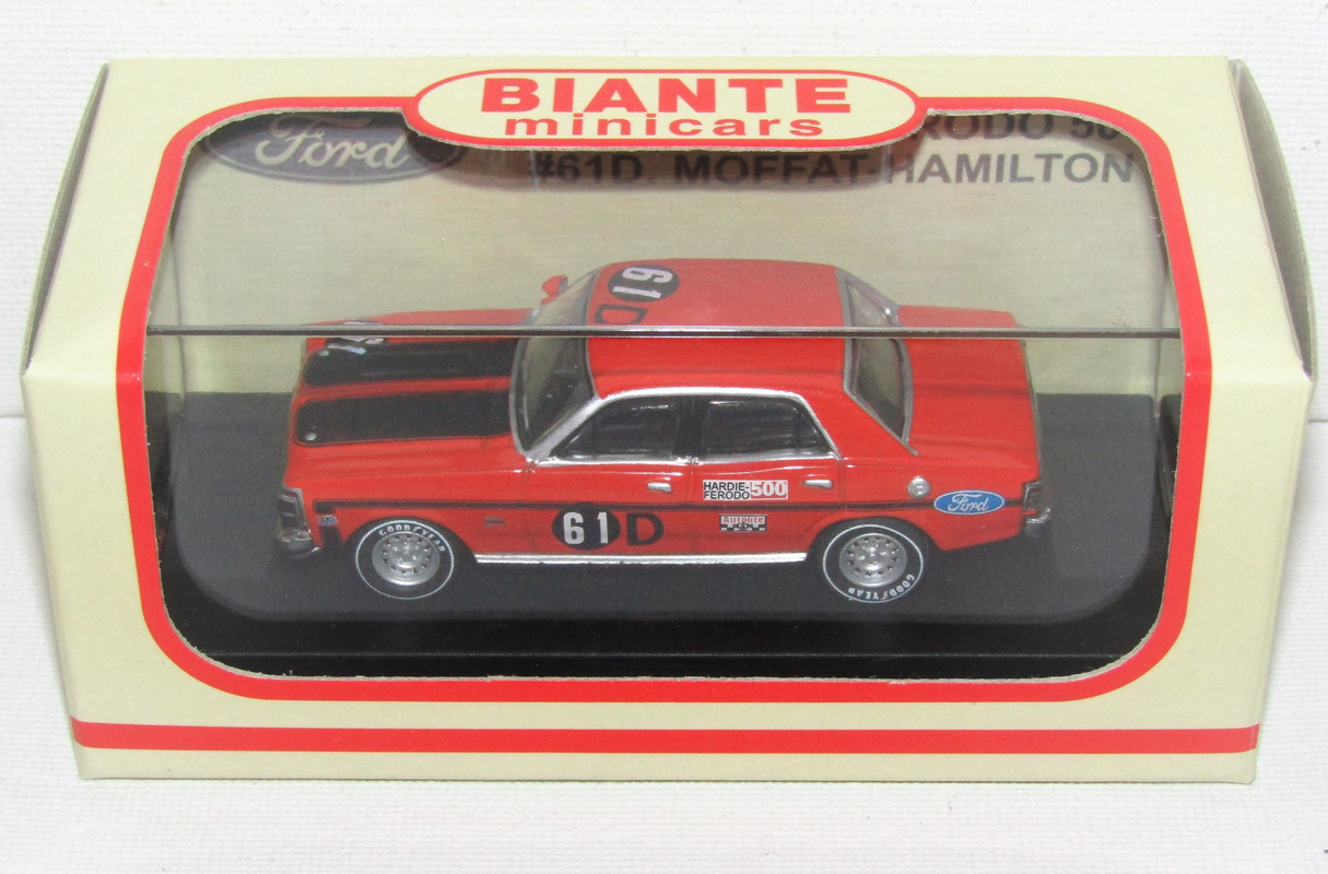 1:64 Biante Ford XW Falcon GTHO #61D Moffat/Hamilton 1969 Bathurst | eBay