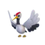 Red Crowned Crane