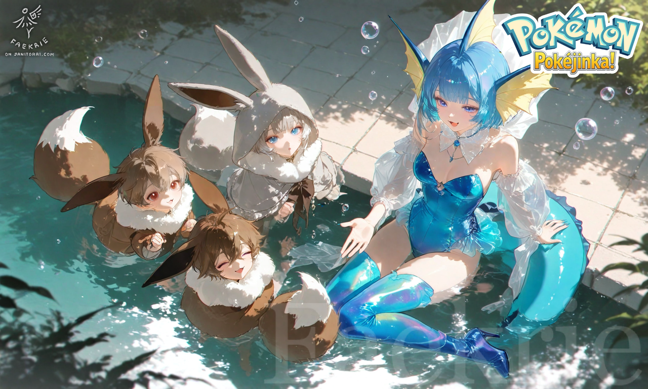 FAM Vaporeon Fem