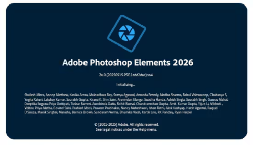Adobe Photoshop Elements 2026 v26.2 (x64) Multilingual