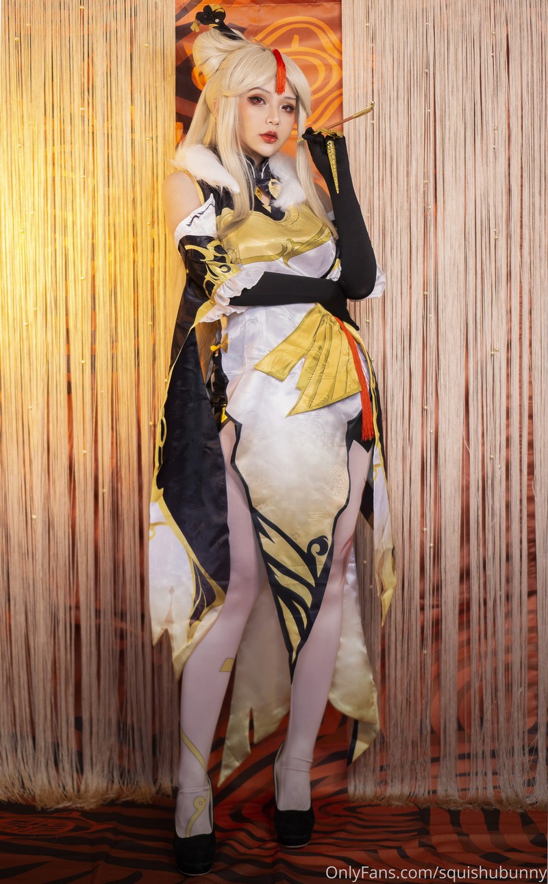 Hana Bunny 凝光 Cosplay写真｜原神 Ningguang 高清图片合集[11P-41.3M]插图4