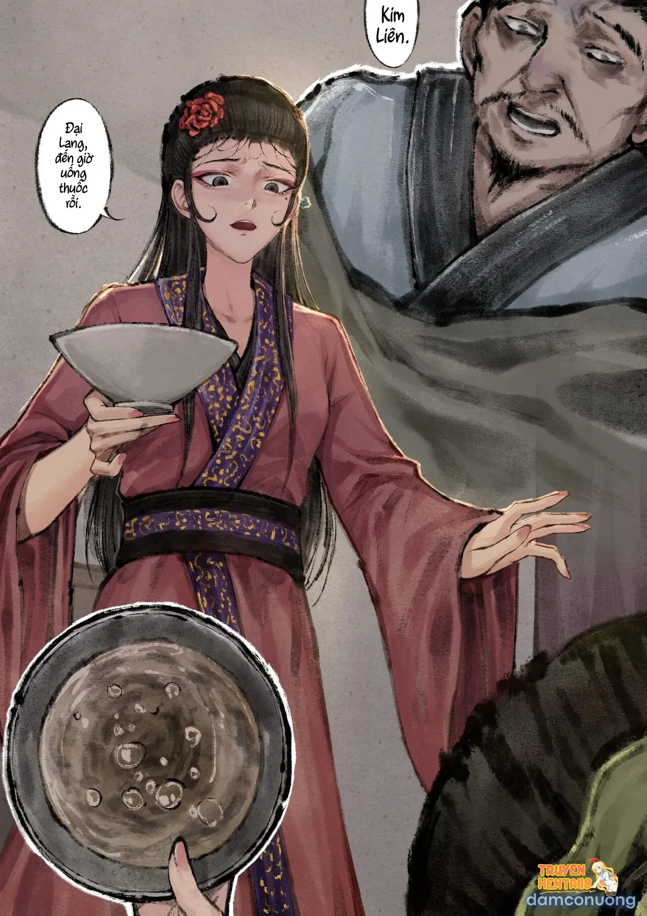 Trang truyện tmpwkjjtwmp trong truyện tranh Kim Bình Mai - Chapter 10 - truyenhentai18.net