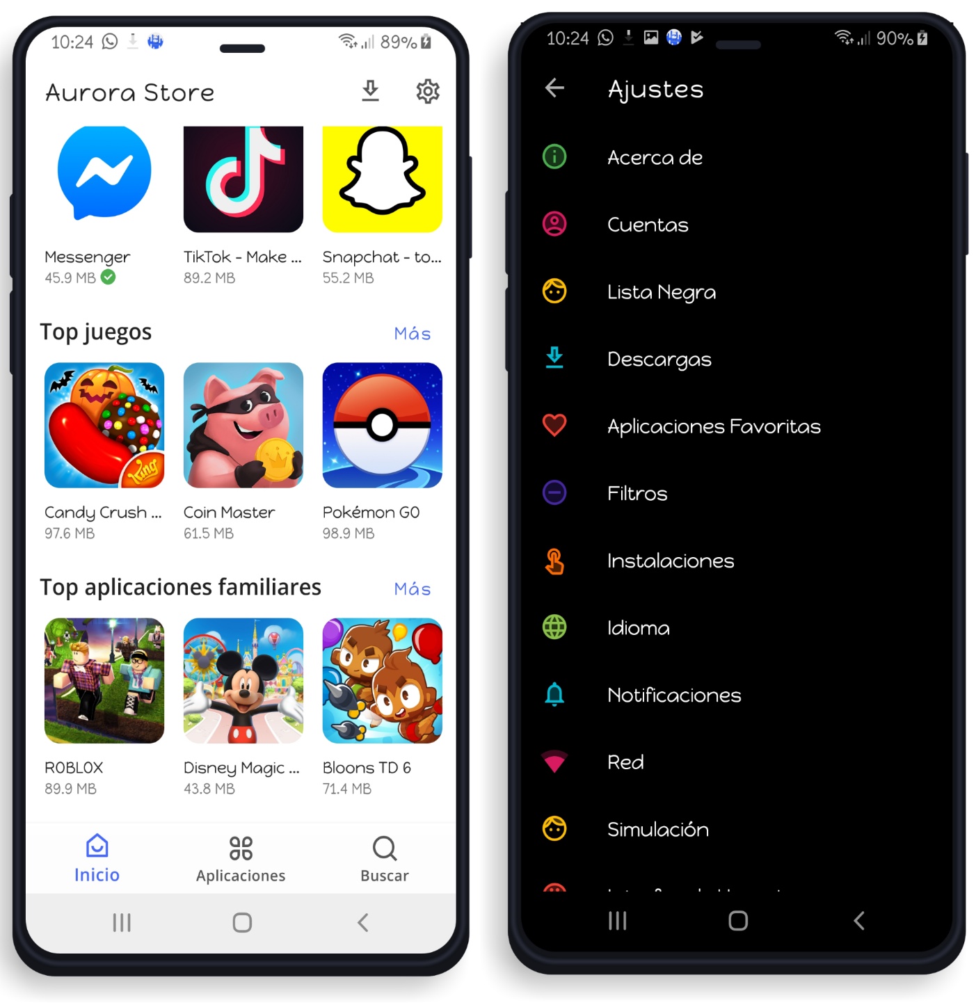 La Considero una de las mejores alternativas al Play Store de Google!!