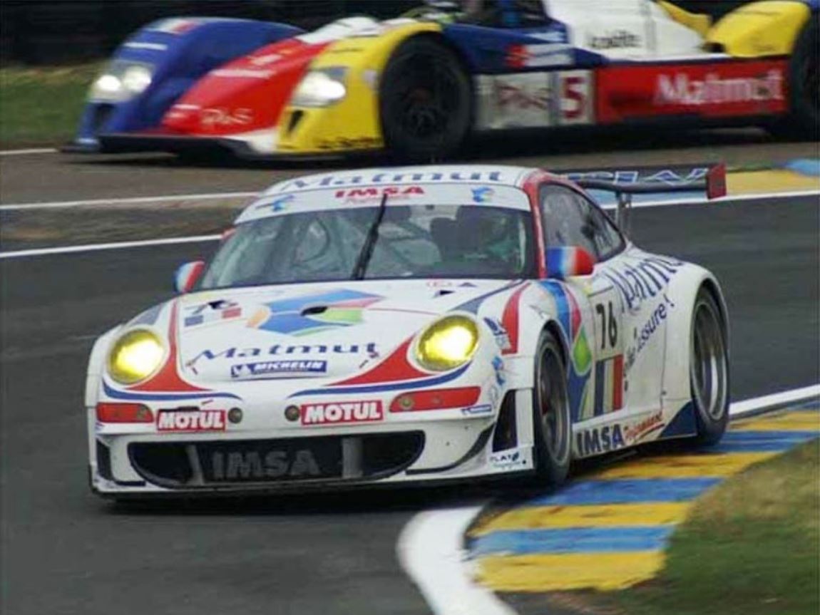 Spark 1/43 Porsche 997 GT3 RSR Narac/Pilet/Armindo - #76 Le Mans 2011