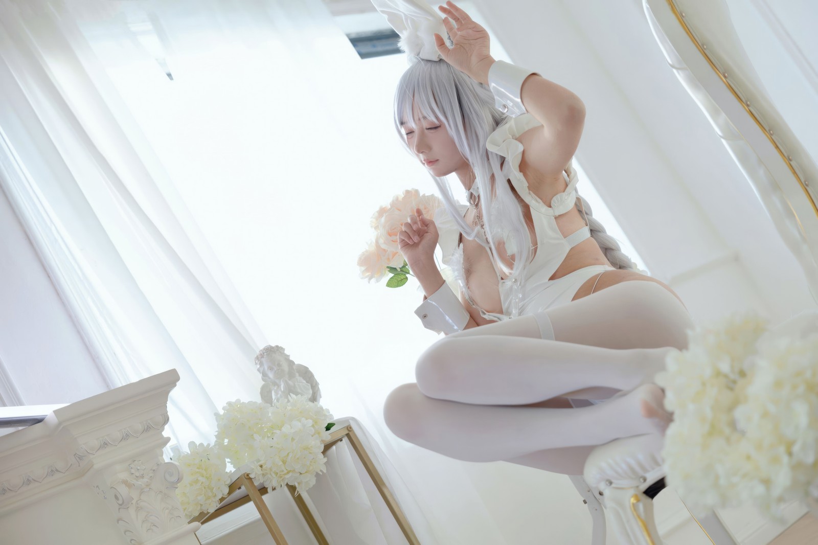 喜欢爱理吗套图：碧蓝航线恶毒·白兔COS高清写真（37P-219.3M）插图4