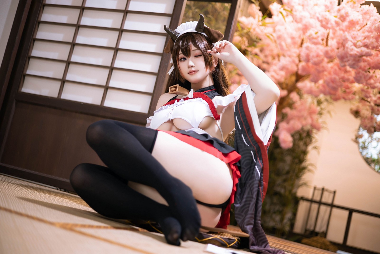 屿鱼 Yuyu 碧蓝航线 㭴 Cosplay 写真图集（17P｜28MB）插图6