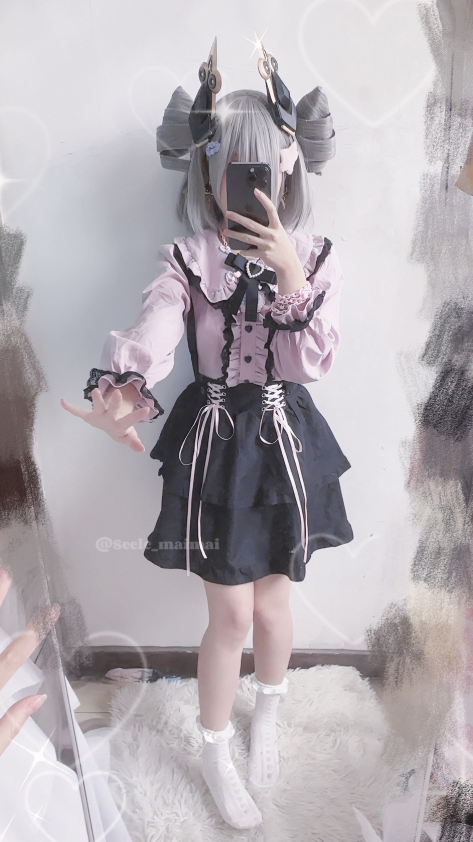 Seele麦麦普罗米修斯小裙子 Cosplay｜崩坏三写真高清套图（12P-10.6M）插图2
