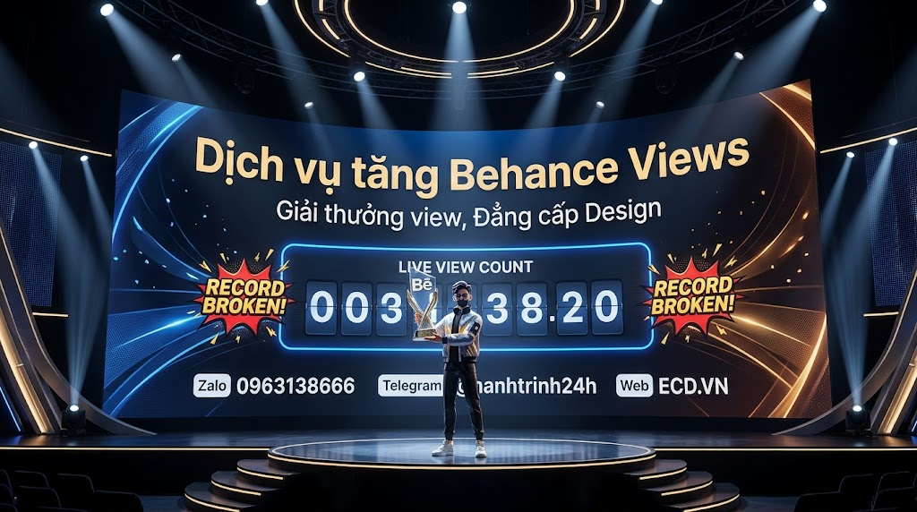 tăng behance views nhanh tăng lượt xem