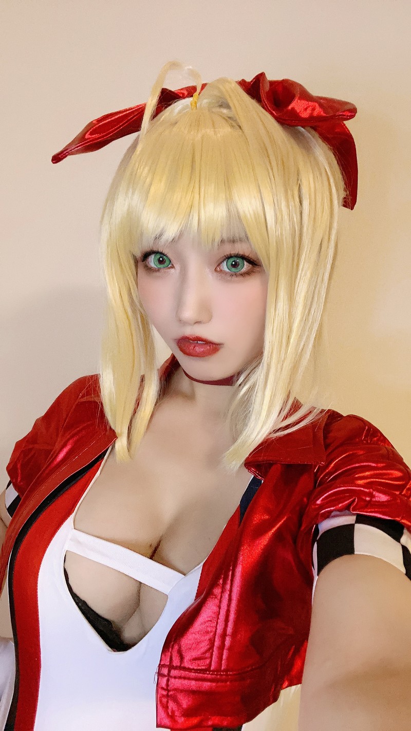 切切Celia 亚丝娜内衣 Asuna Cosplay 写真图集 93P插图3