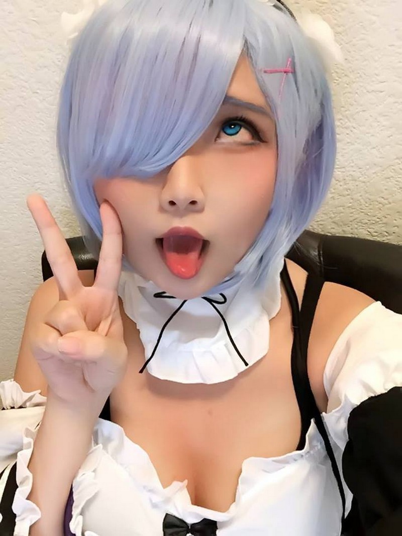 Hana Bunny 蕾姆 Cosplay写真｜Re Zero Rem 高清图片合集[15P-12.2M]插图4