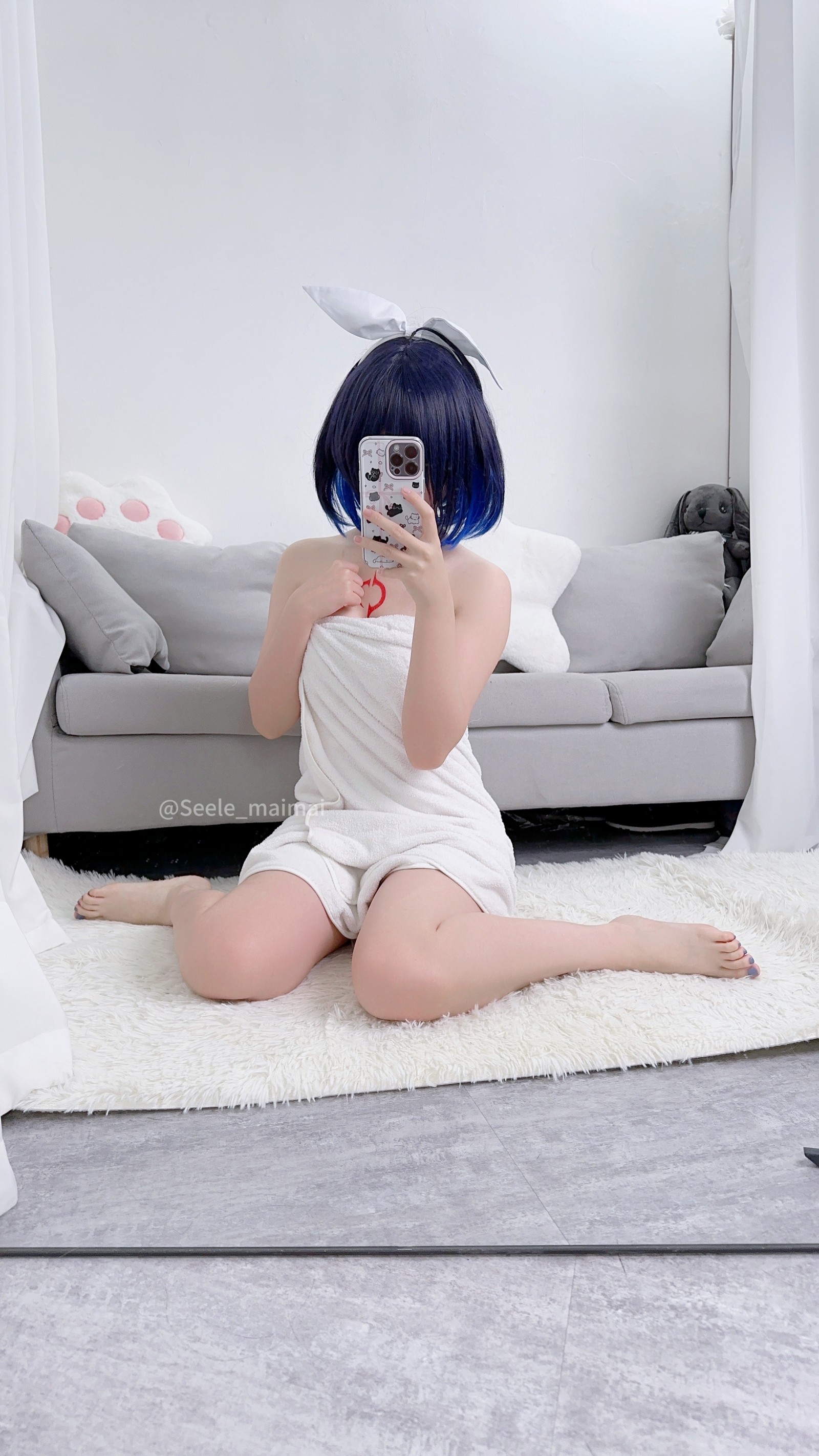 Seele麦麦崩崩温泉主题写真｜温泉场景高清套图（59P-196MB）插图6