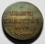 3 Krajczár, 1849 - Independencia de Hungría Img-2043