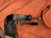 Exhaust-silencer-retaining-straps