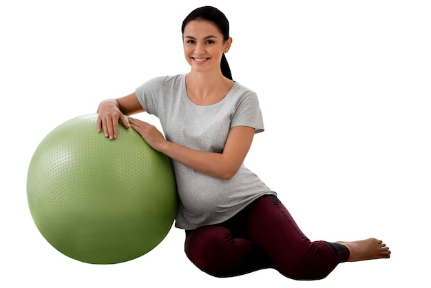 Pilates Ball Pregnancy Exercises