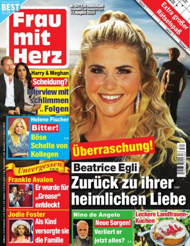 Cover: Frau mit Herz No 34 vom 17  August 2024